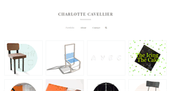 Desktop Screenshot of charlottecavellier.com